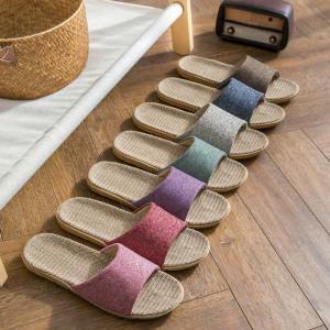 린넨 여름 거실용 실내화