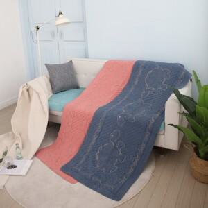 이솔홈 거북이 퀼트 극세사 소파패드 쇼파패드 4인용