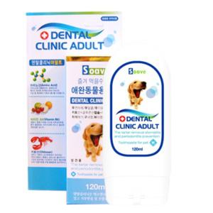 쏘아베 덴탈클리닉어덜트 치약 120ml  사과향(먹는치약),애견용
