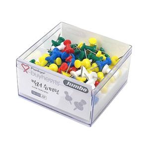 바이하츠 점보 칼라 슈파핀(JSP) 1통 압정 압침