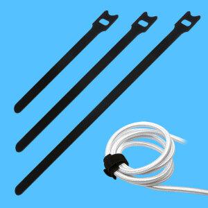 선정리 찍찍이 테이프 10개 1세트/타이 홀더 고정 밴드 부자재/자동차량용품