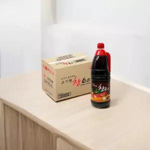 우리식품 고기엔 참소스 2.1kg 6병 1박스