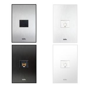 벨로)전화 8P 위너스 배선기구 스위치 콘센트 통신모듈라