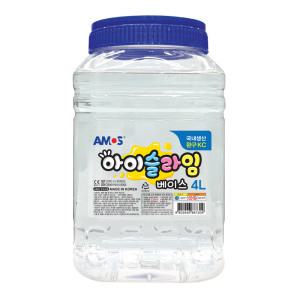 officeseller 아모스 아이 슬라임 아이슬라임 (베이스 4L)