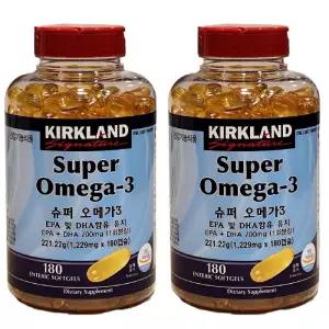 // 커클랜드 슈퍼 오메가3 180캡슐 X 2병