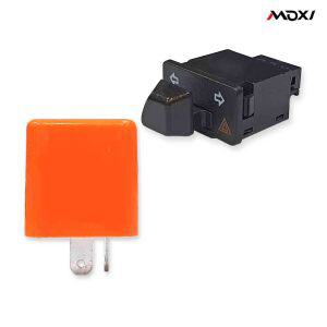 MOXI 혼다 슈퍼커브110 14-25년 순정형 비상등 스위치 릴레이포함