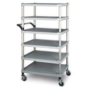 플라스틱 다단중간 6단 중 업소용 카트 서빙 식당 이동식트레이