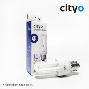 씨티오 삼파장램프 미니전구 EL 15W 10개입
