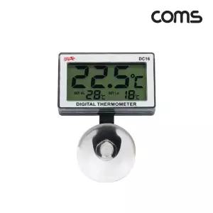 TB483 Coms 디지털 온도계 수족관 수조 0도~37도 방수