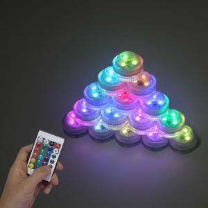 LED 16컬러 미니 장식장 조명 이케아 붙이는 이벤트 무드등 실바니안 피규어