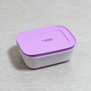 타파웨어 아이스 냉동 반찬통 보관용기 김통 밀폐용기 0.45L 퍼플