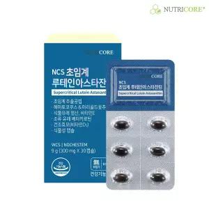 뉴트리코어  NCS 초임계 루테인아스타잔틴 30캡슐 x 1박스