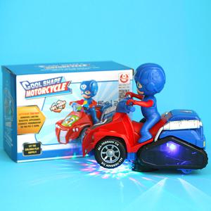 로봇 변신 오토바이 2in1 사운드 LED 자동주행 작동완구