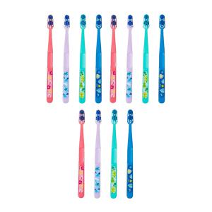 조르단 어린이 칫솔 버디 2단계 5~10세 색상랜덤, 12개