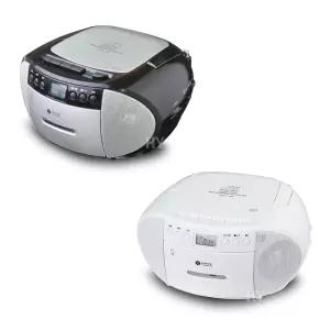 롯데알미늄 CD 카세트플레이어 핑키-880 CD 테이프 재생 라디오 녹음기능