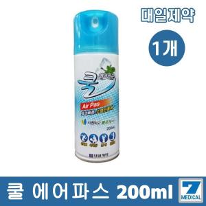 대일제약 쿨 에어파스 200ml 뿌리는파스 타박상 근육통