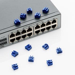 스마트키퍼 랜포트락 12P NL03P1 RJ45 포트 보안 차단 잠금 장치 시스템 물리보안