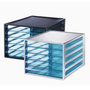 시스맥스 EL 서류함 5단 데스크오거나이저 A4 문서 보관 책상서랍장 플라스틱 학용품 정리 수납 투명