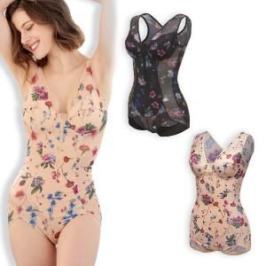 플라워지퍼올인원 보정속옷 올인원속옷 바디쉐이퍼 똥배 뱃살보정