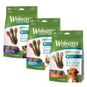 윔지스 강아지껌 칫솔 XXS XS S M 덴탈츄 치석제거 간식