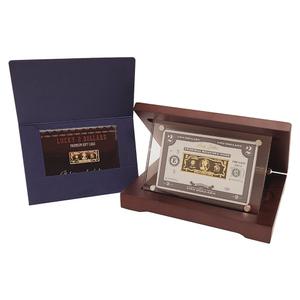 [골드초이스] 순금 2달러 1.875g(반돈) 골드바 금카드 순금카드 기념 액자 선물