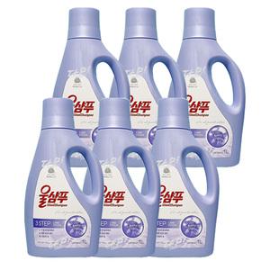 울샴푸 퍼플 라일락 중성 세탁세제 용기 1L x6개