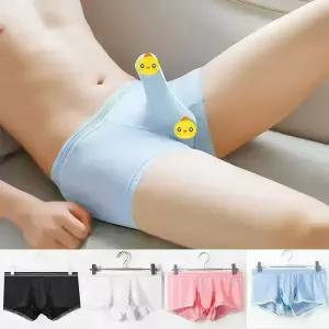 맨즈온탑 고급 실크 남성 코끼리 드로즈 남자섹시팬티