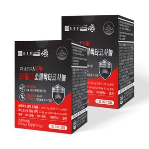 종근당 젤세라 초임계 쏘팔메토 옥타코사놀 아연 30캡슐 2개 / 로르산 셀렌 전립선 건강