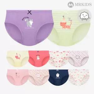 아동 순면 여아삼각팬티 10종세트(MWP_021set)