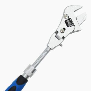 라쳇몽키 10인치 깔깔이 스패너 렌치 기어 드라이버 공구 길이조절형 너트 육각 볼트