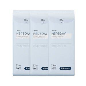 허브데이 생리대 중형3팩_30p