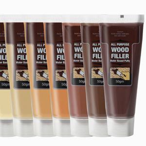 튜브형 8색상 목재용필러 마루보수제 가구균열 흠집메꿈제 메꿈이 50gm