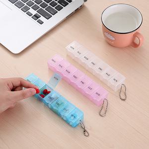 휴대용 약통 케이스 알약 케이스 통 요일별 일주일