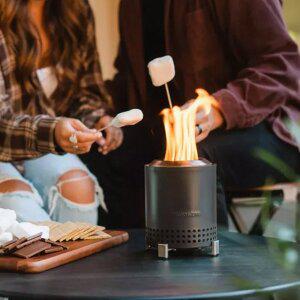 [기타]솔로스토브 캠핑 화로대 메사 불멍 미니 원형 화롯대