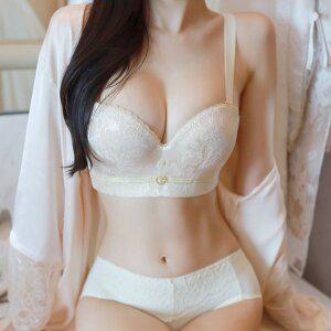 [크라시앙]3cm 르미엘 럭셔리 웨딩브라 오프숄더 푸쉬업 뽕브라