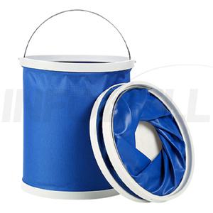 더쎈 휴대용 다용도 접이식 물통 세차 캠핑 청소 낚시 다용도 물통 양동이 버킷 바스켓 13L