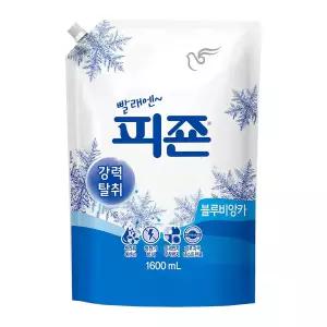피죤 섬유유연제 블루비앙카 리필 1600ml 1개