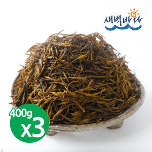 [새벽바다]말린 건톳 400g x 3봉 톳무침 톳나물 해초 해조류 비건 SET4003