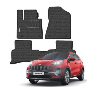 스포티지QL 본투로드 매쉬 코일매트 확장형 1+2열 차량용 카매트