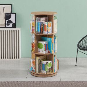 [착불]비앙스 VONI 원형 3단 회전책장