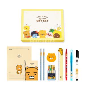 카카오프렌즈 홈앤키즈 카카오 문구세트 기본형 라이언 어피치 웰컴키트 어린이날 선물 입학 졸업 신학기