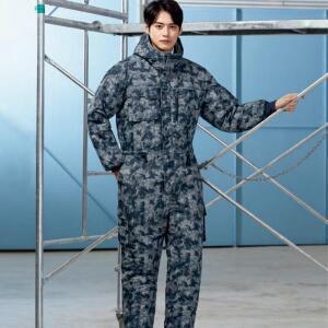 KSK 199 겨울 일체형 작업복 방한복 얼룩이 스즈끼