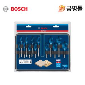 보쉬 2608900336 스페이드비트세트 13pcs 2608587010 후속 10-32mm EXPERT 나비기리세트