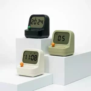 오르미 게임보이 무소음 공부타이머 뽀모도로 스톱워치 알람 탁상시계