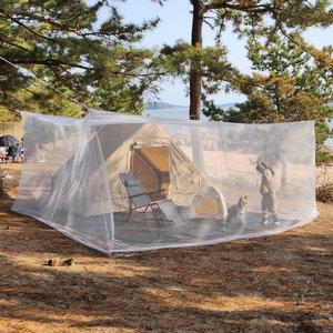 캠핑모기장 500x400 야외용 초대형 차박 타프 텐트