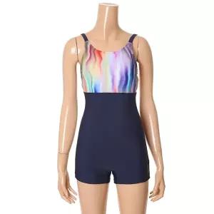 [레노마수영복](하남점) 폴리백 무상증정 여성2부인컵파워넷반신수영복 RN-LS2D264NV