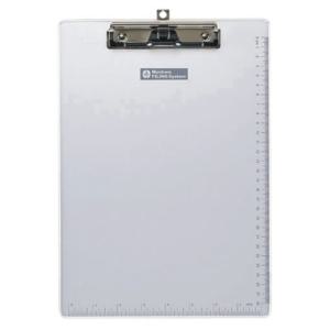 문화 메탈 클립보드 A4 은색 F917-7 알루미늄