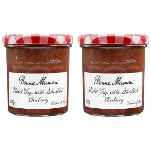 [해외직구] Bonne Maman 본마망 바이올렛 피그 위드 샬롯 처트니 무화과 잼 210g 2팩