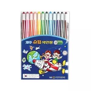 [지구화학] 색연필 샤프식 슈퍼 12색