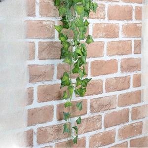 가짜넝쿨 인조덩굴 인공담쟁이 긴줄기모형 식물잎장식